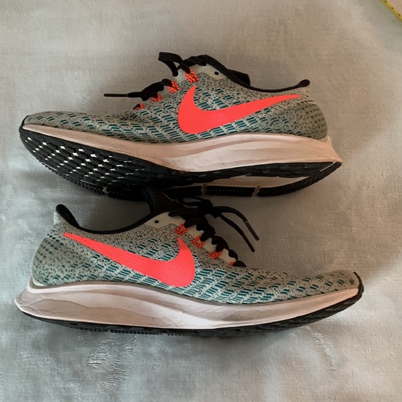 Mens Nike Zoom Pegasus 35. Pink/Green - Picture 5 of 7